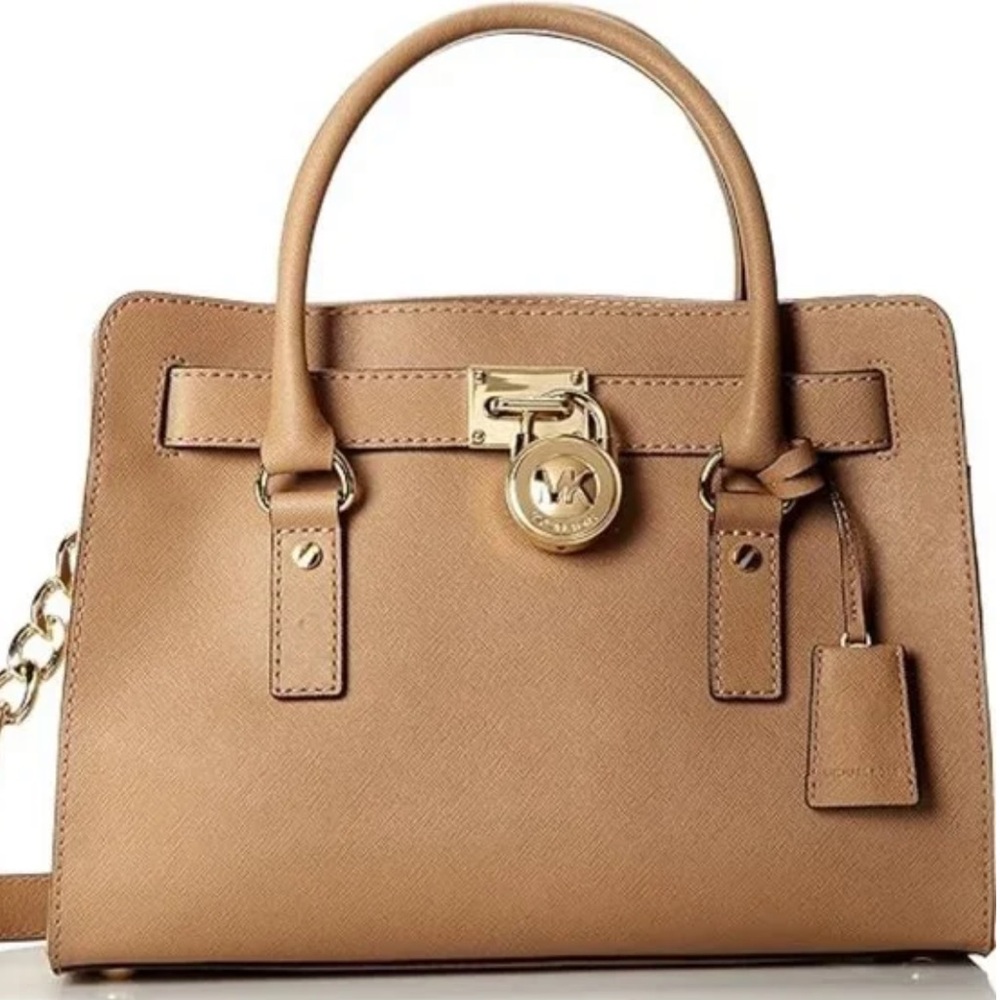 Michael Kors Hamilton 
Saffiano Leather 
Tote/Satchel 
Dark Khaki